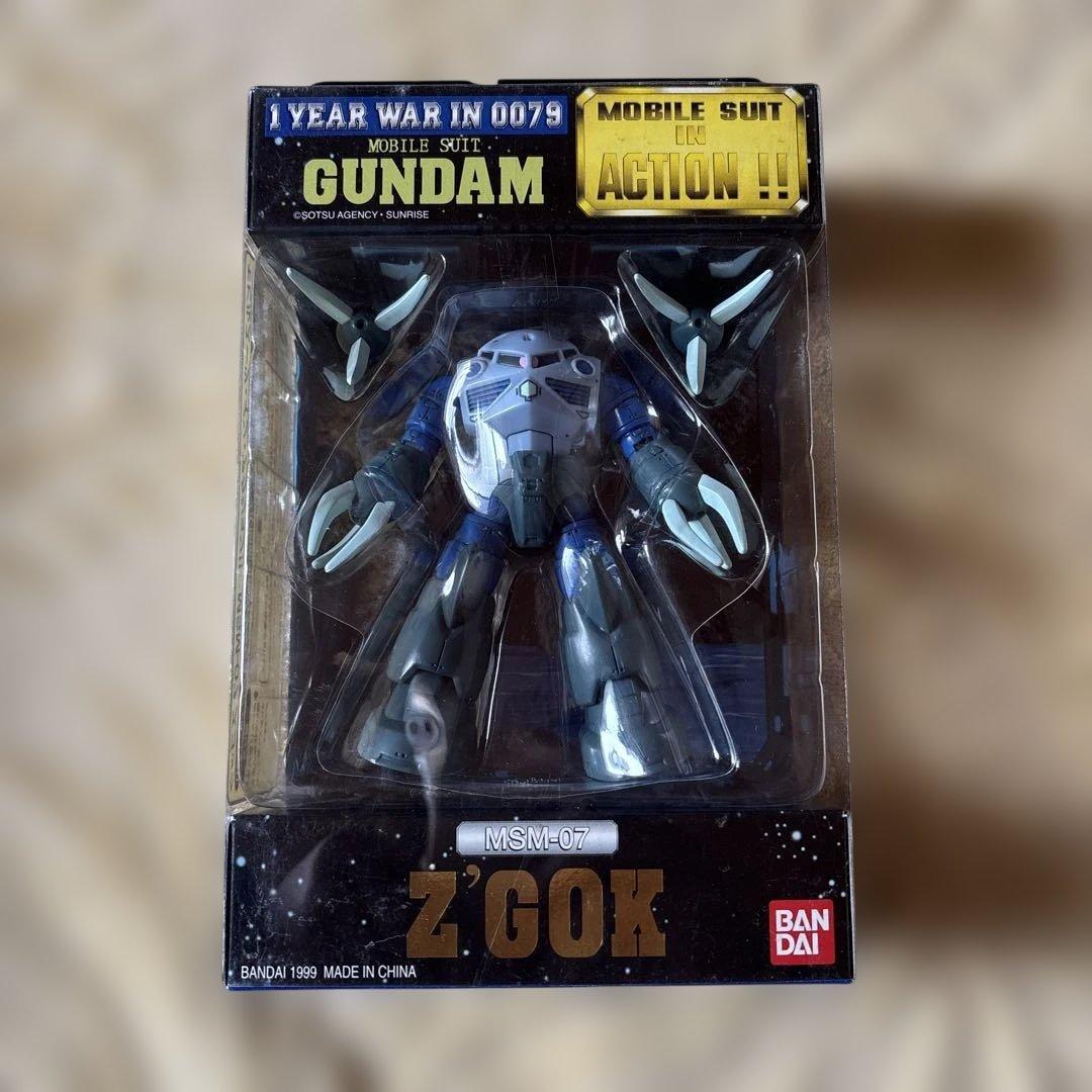 モビルスーツインアクション　ズゴック　シャア専用ズゴック　一年戦争　MIA