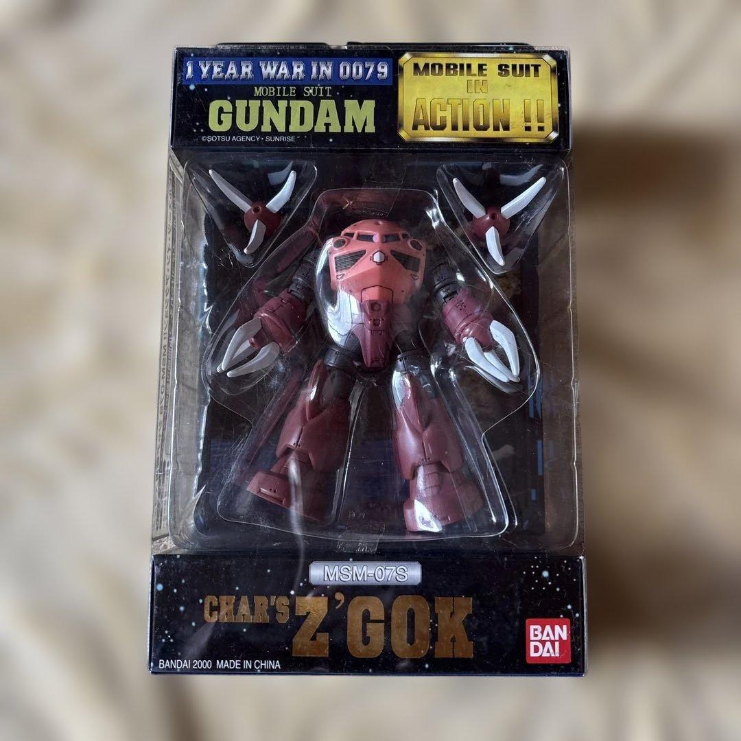 モビルスーツインアクション　ズゴック　シャア専用ズゴック　一年戦争　MIA