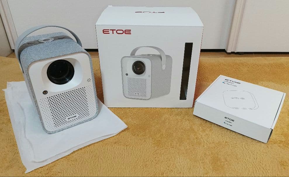 Etoe SEAL A1322 プロジェクター 縦横台形補正 GoogleTV