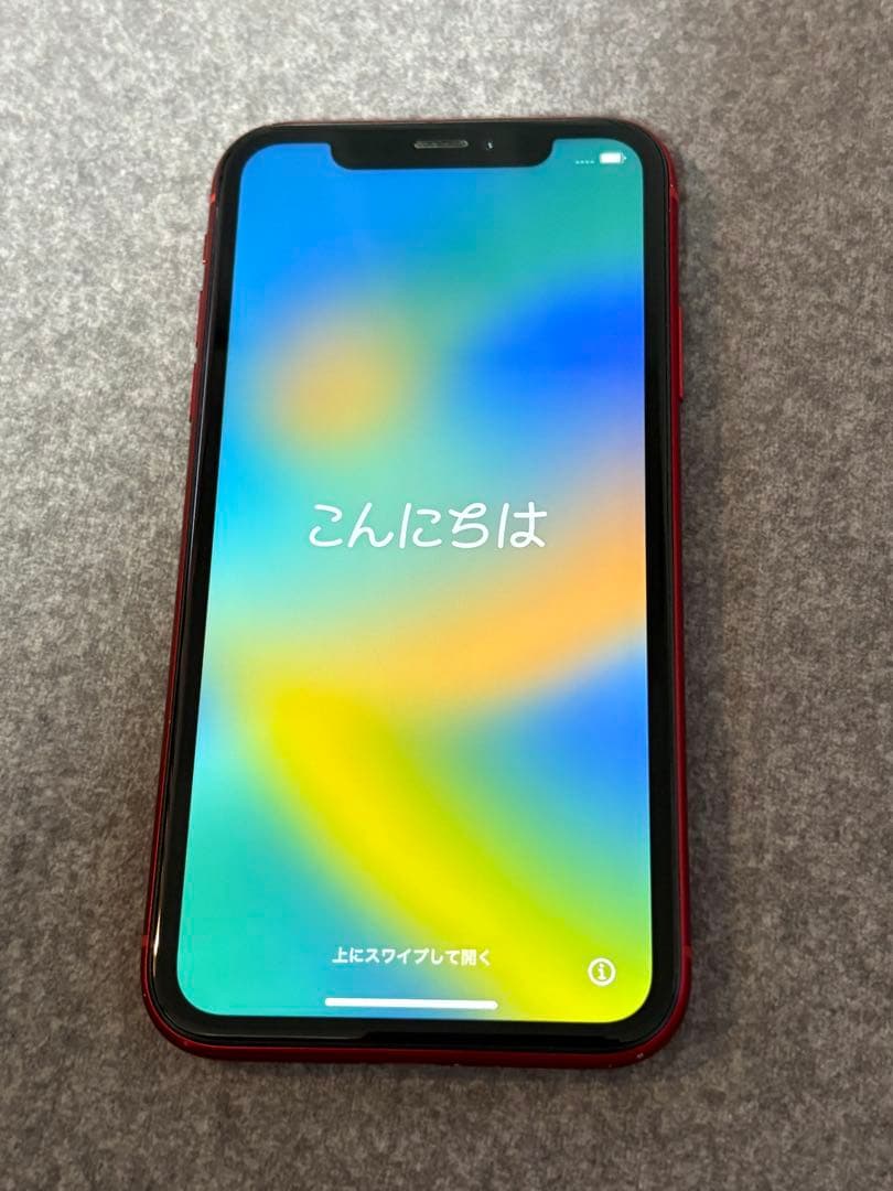 【⚠️説明文に詳細記載】iPhoneXR レッド 256GB
