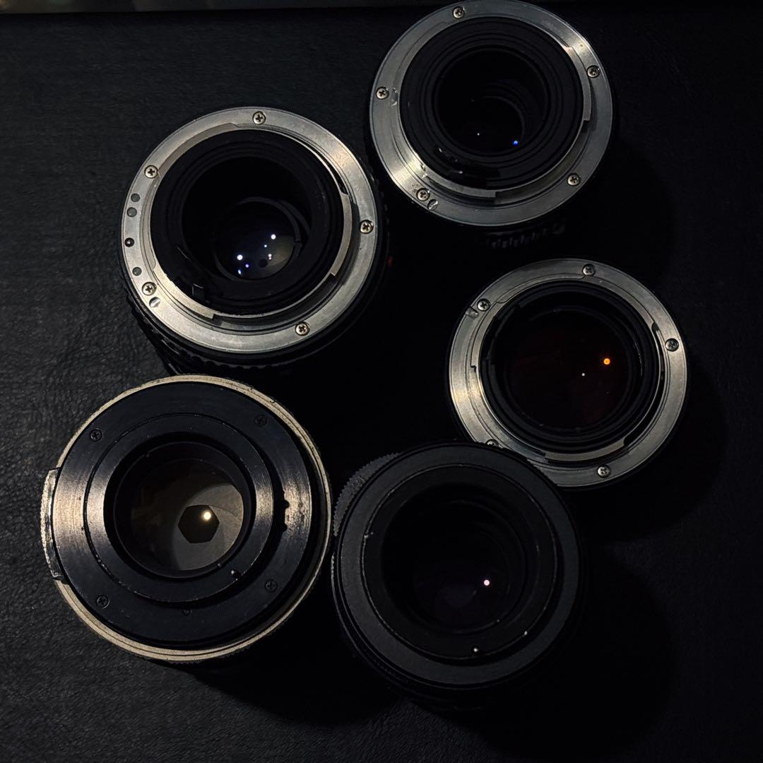 pentaxペンタックスレンズ5本 動作未確認