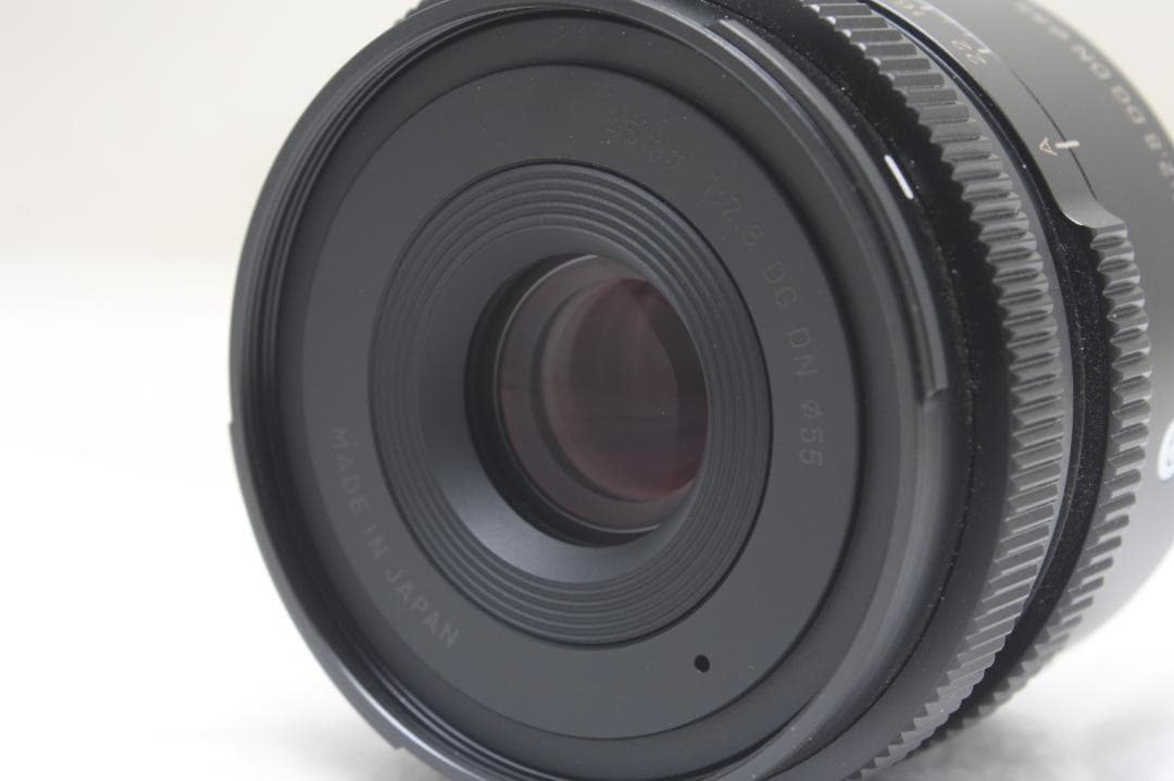 良品 シグマ 45mm F2.8 DG DN Contemporary ソニーE