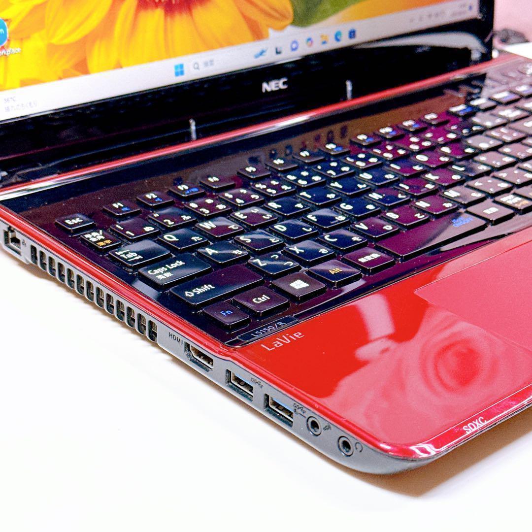 新品SSDで爆速✨ windows11 ノートパソコン✨オフィス カメラ 高性能