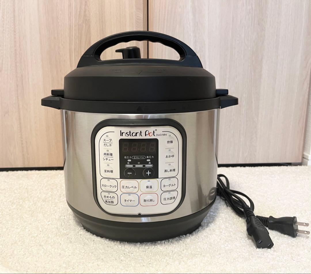 Instant Pot Duo Mini 3リットル 電気圧力鍋