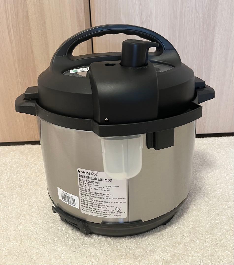 Instant Pot Duo Mini 3リットル 電気圧力鍋