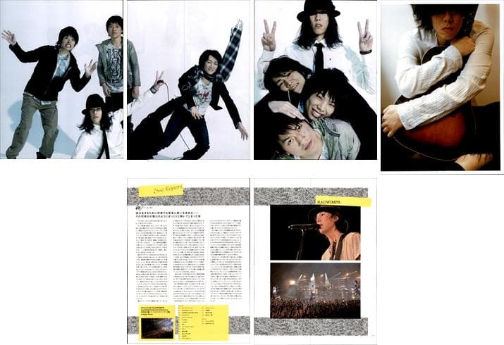 RADWIMPS ラッドウィンプス 雑誌 切り抜き 250P 連載コンプリート