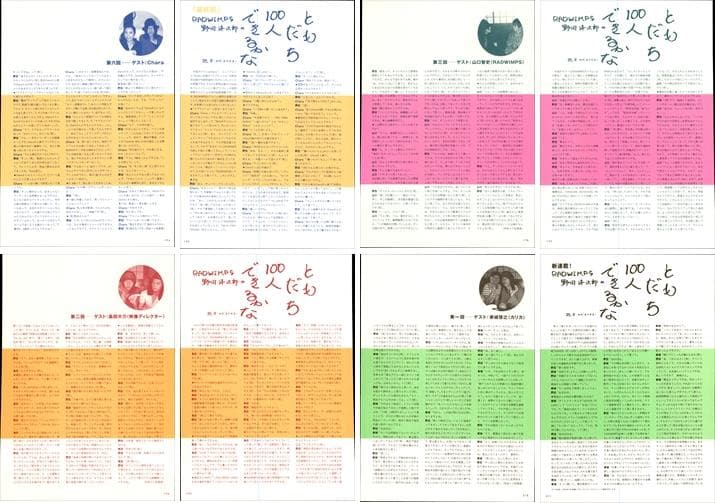 RADWIMPS ラッドウィンプス 雑誌 切り抜き 250P 連載コンプリート