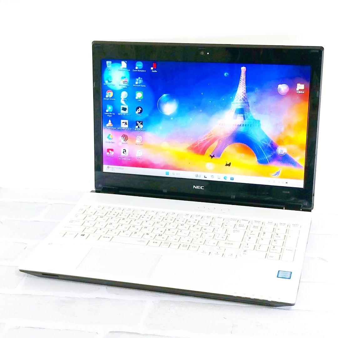 大容量1TB✨Blu-ray✨Windows11✨Lavie✨ノートパソコン