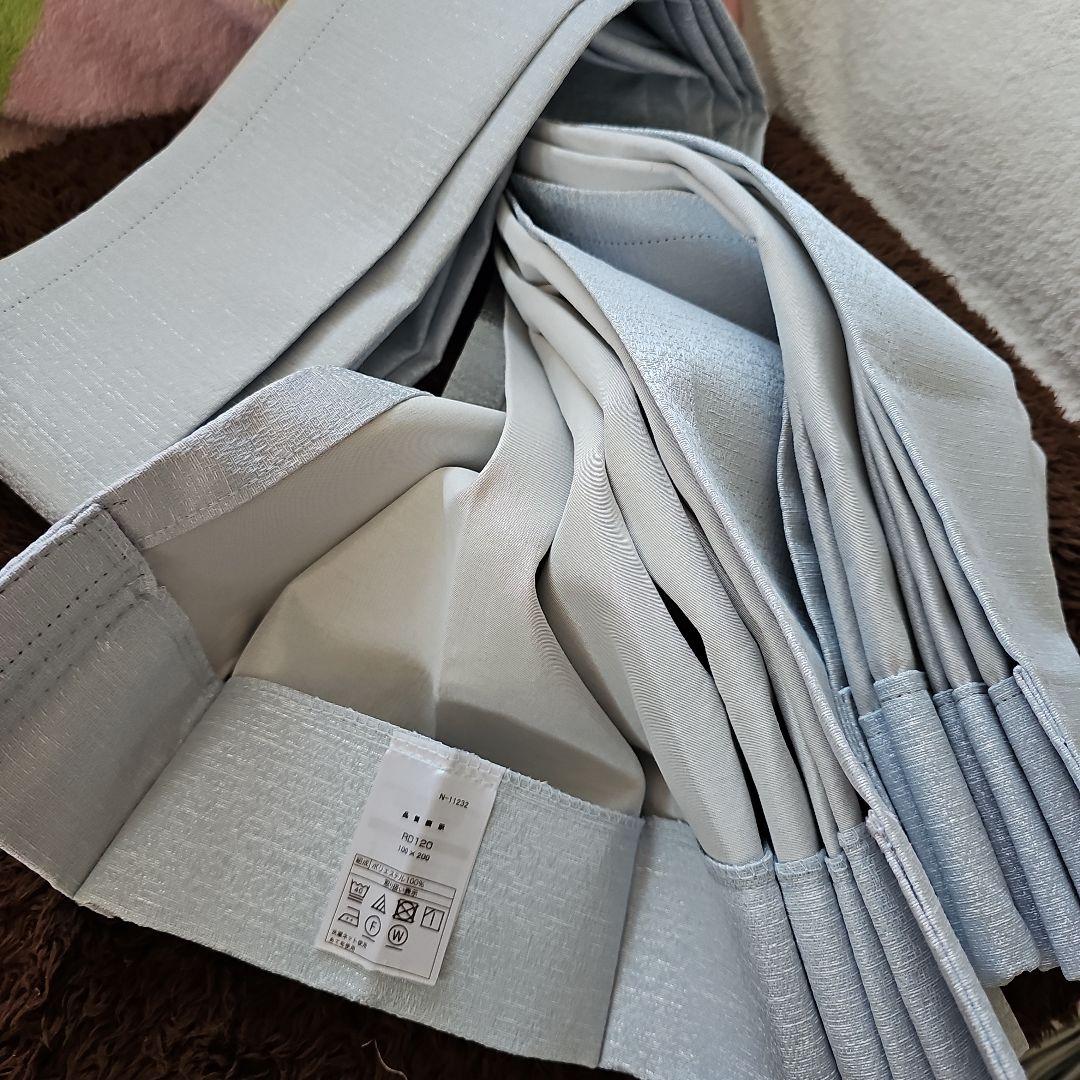 RD120 ドレープカーテン 100×200 ポリエステル