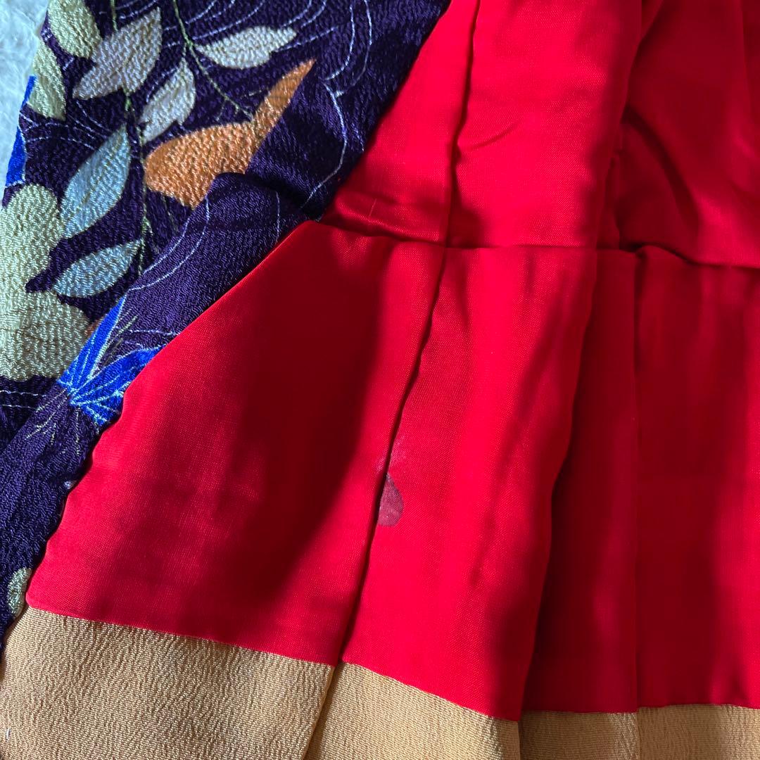 古布　紋縮緬　人形の着物　13号　2612505