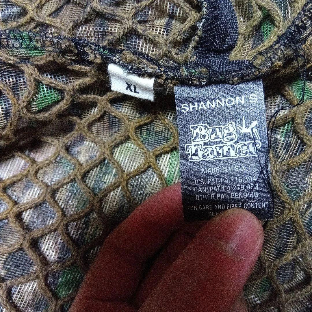 90s USA SHANNON'S Bug Tamer モスキートパーカー 迷彩