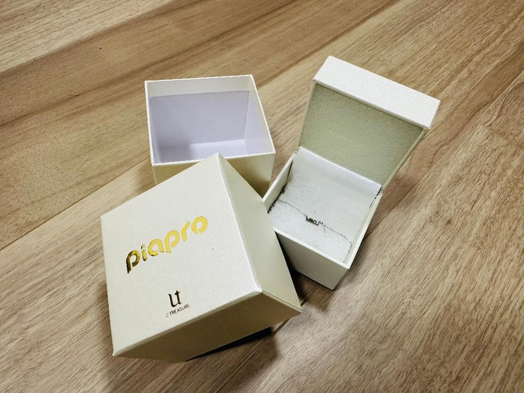 初音ミク U-TREASURE ペンダント K18ホワイトゴールド