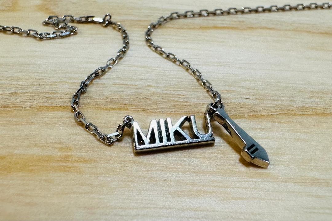 初音ミク U-TREASURE ペンダント K18ホワイトゴールド