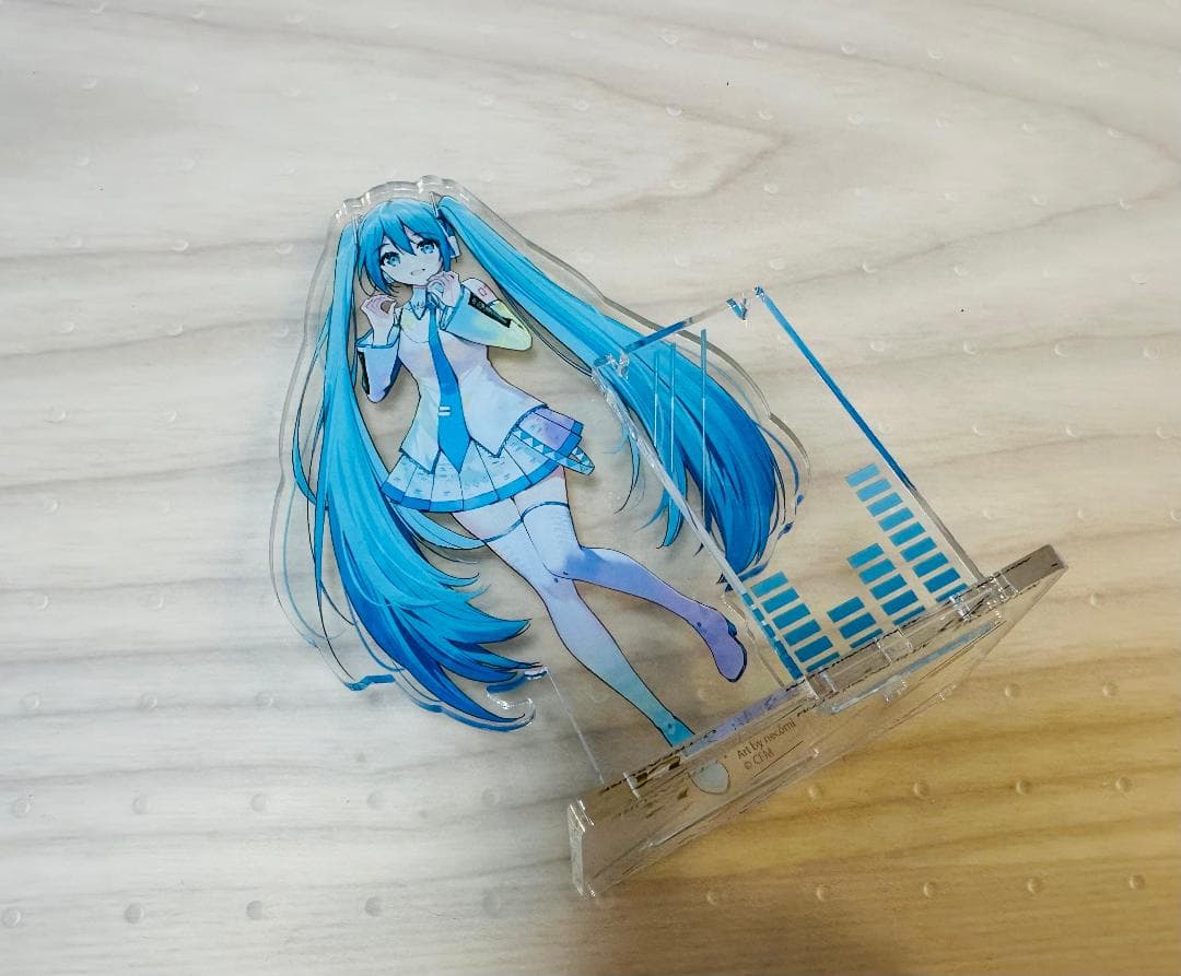 初音ミク U-TREASURE ペンダント K18ホワイトゴールド