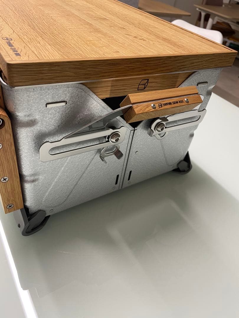 yaseuri gear box スノーピークシェルフコン25 スライドテーブル