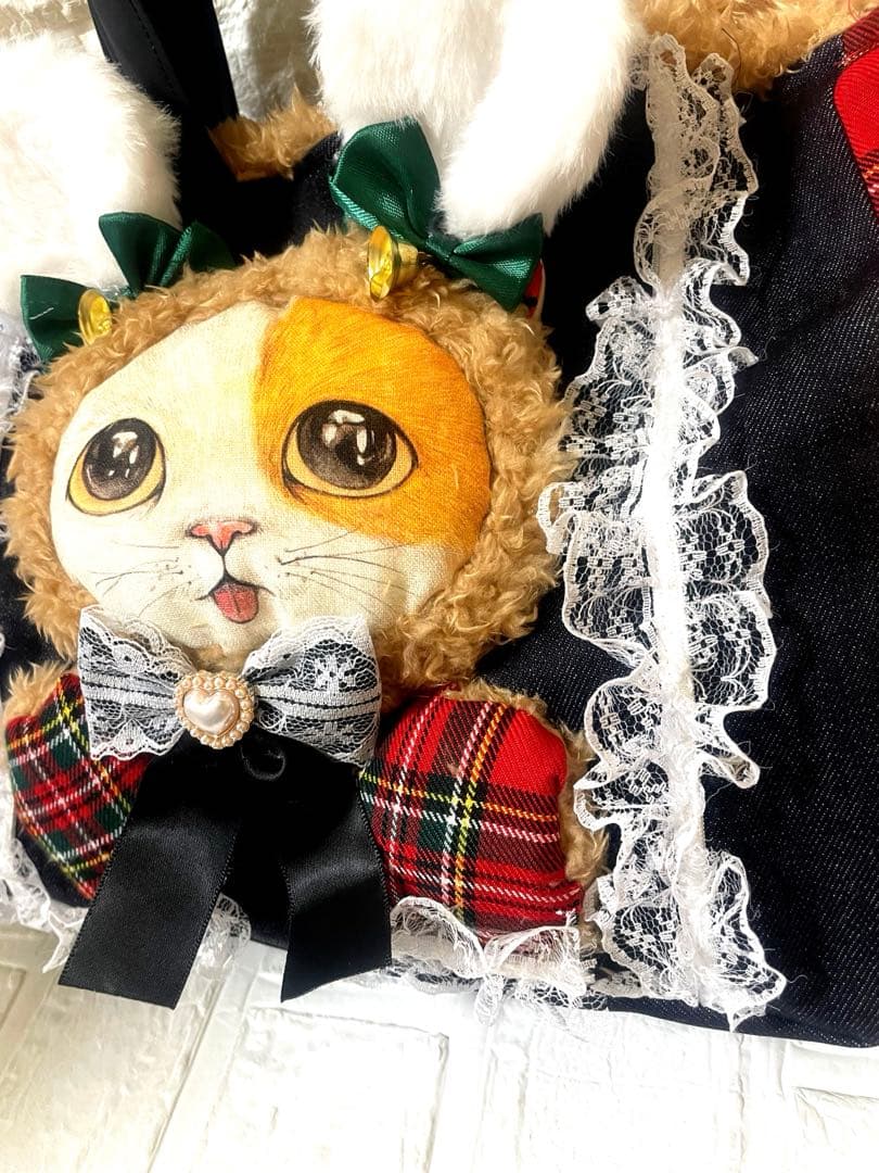 さ*ー様 コヤンイサムチョン　両サイドポケットハンドメイド ふわふわ　トートバッ