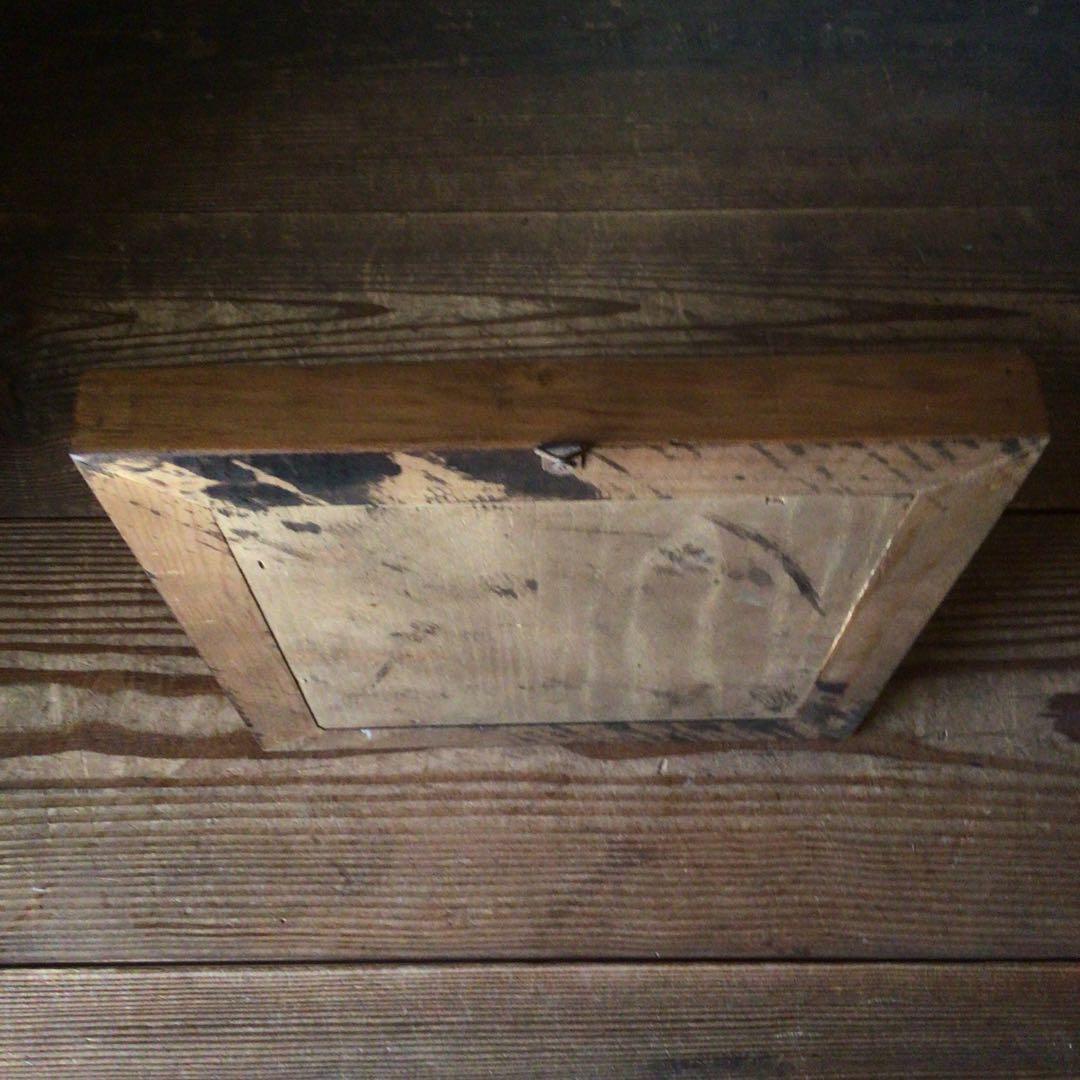 No3858  額装　タイル絵　彫刻家　スペイン　壁掛け　タイルアート　送料無料