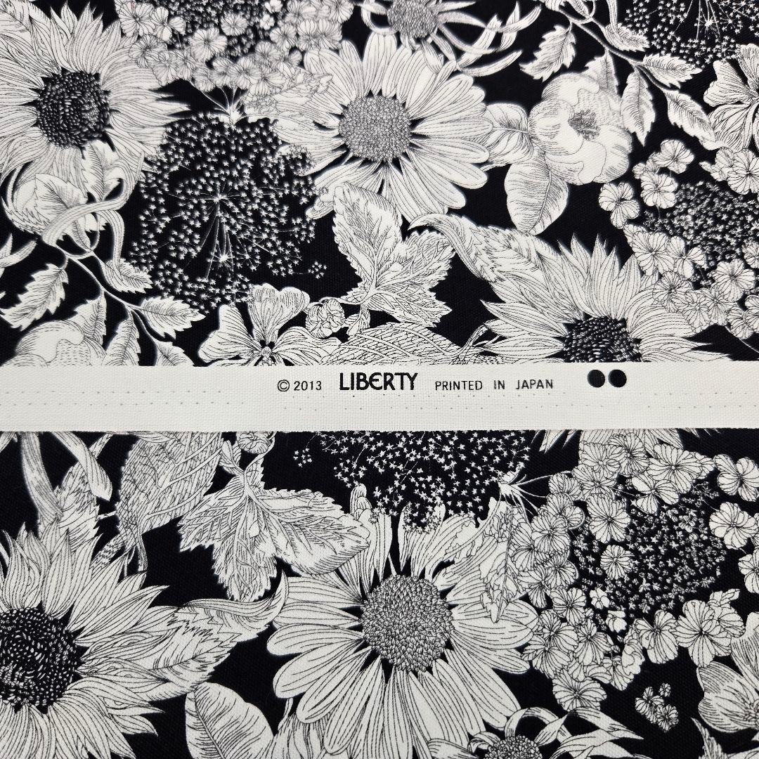 トートバッグ大(LIBERTY＊スイムダンクレア ホワイト)