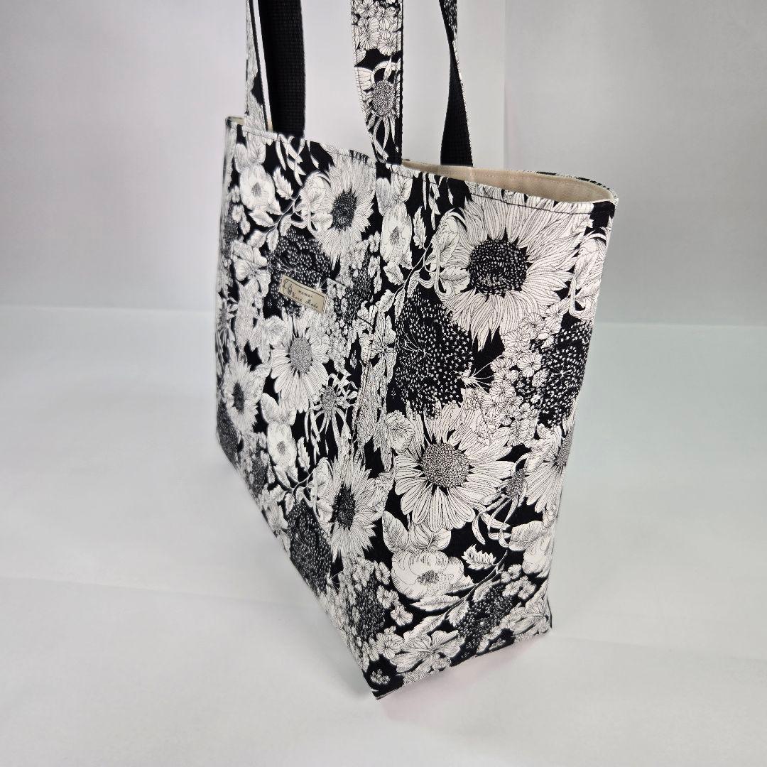 トートバッグ大(LIBERTY＊スイムダンクレア ホワイト)