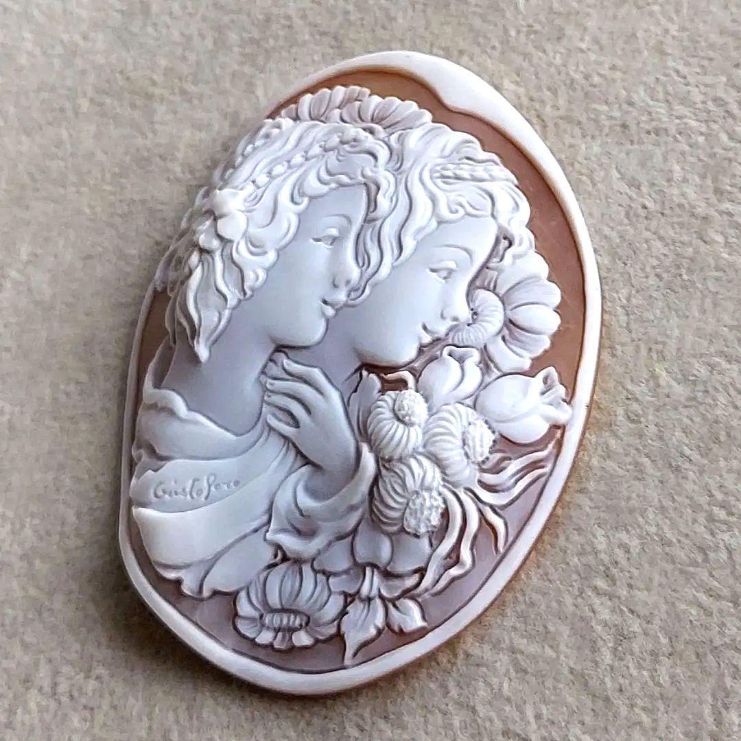 心優しい女性たち　シェル　カメオ　ルース