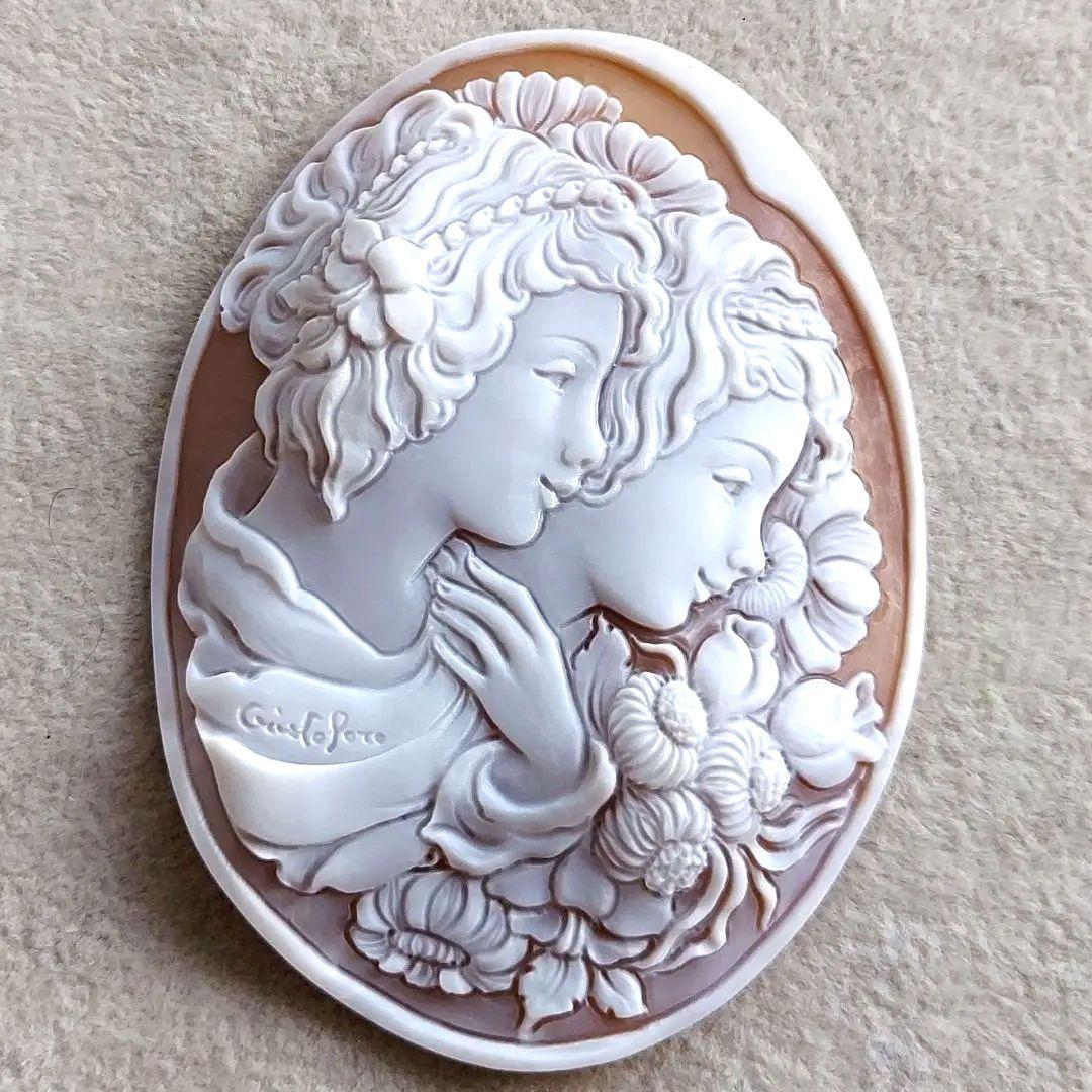 心優しい女性たち　シェル　カメオ　ルース