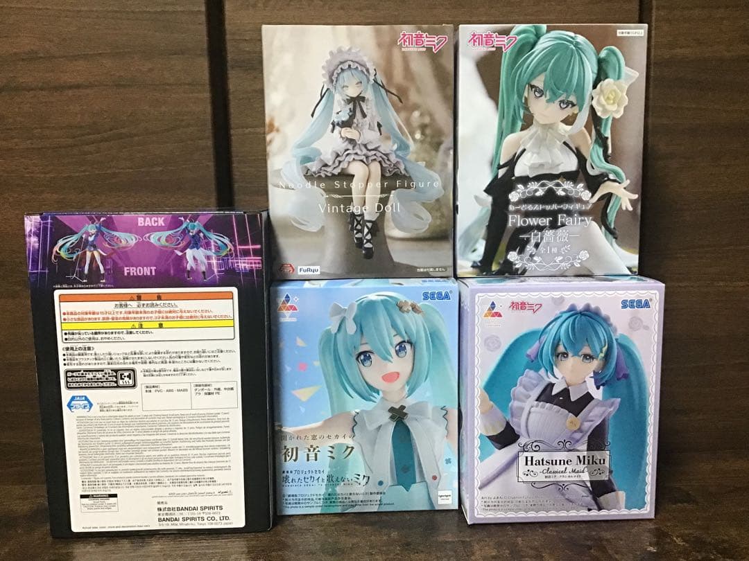 初音ミク フィギュア5個セット