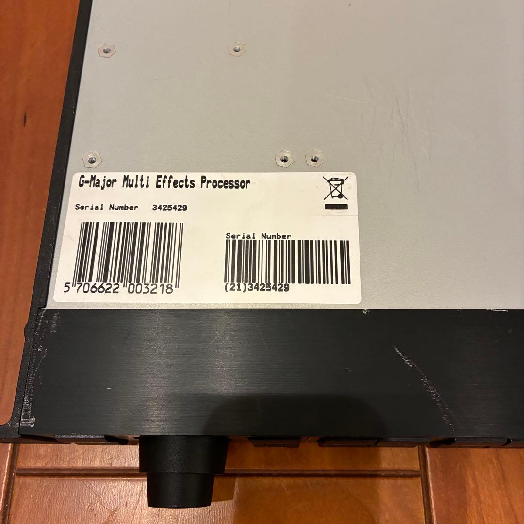 TC ELECTRONIC G-Major 日本語マニュアルあり