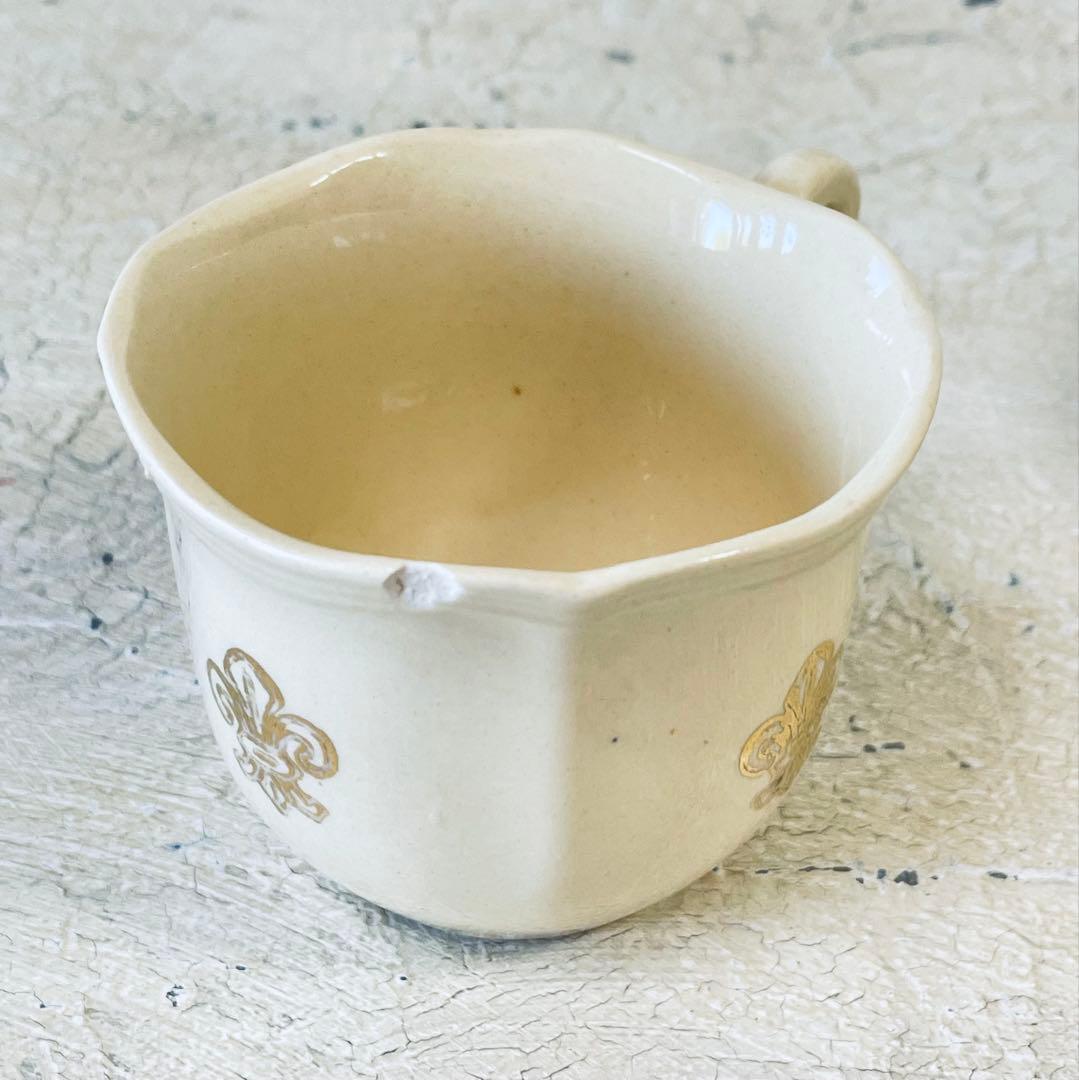 サルグミンヌ　花リム　金彩　5点set