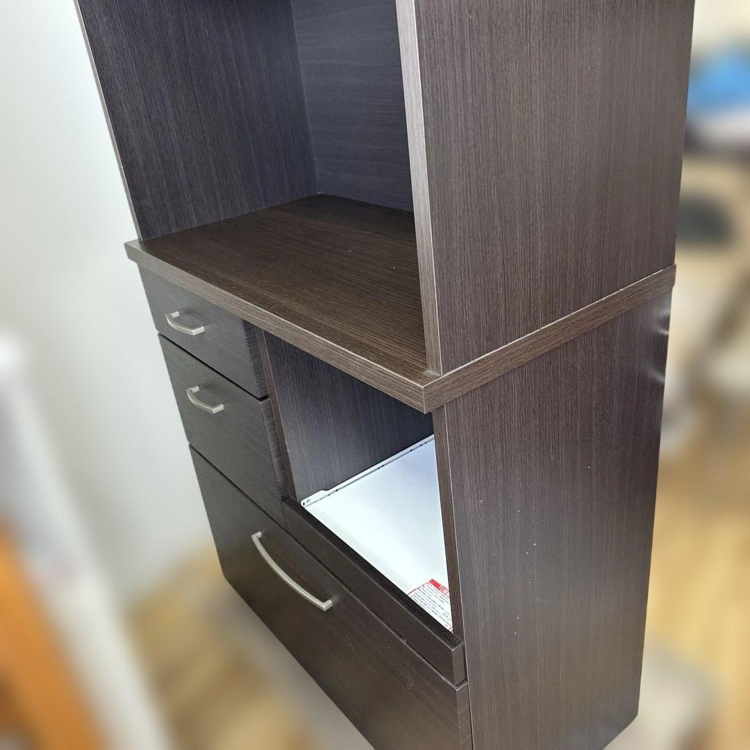 持ち帰り大歓迎　ニトリ キッチンボード コパン 幅80cm 食器棚 キッチン収納