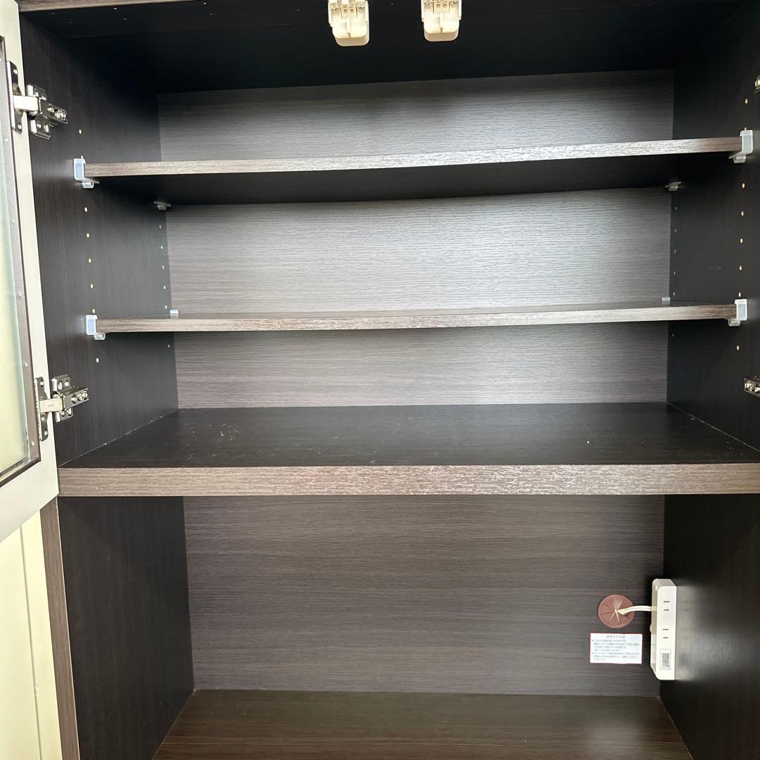 持ち帰り大歓迎　ニトリ キッチンボード コパン 幅80cm 食器棚 キッチン収納