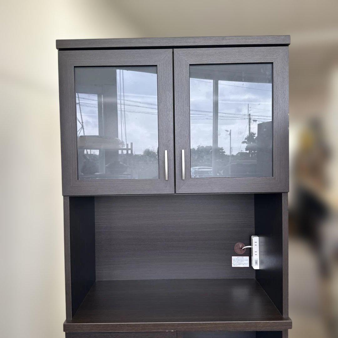 持ち帰り大歓迎　ニトリ キッチンボード コパン 幅80cm 食器棚 キッチン収納