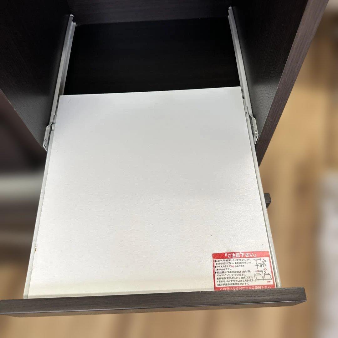 持ち帰り大歓迎　ニトリ キッチンボード コパン 幅80cm 食器棚 キッチン収納