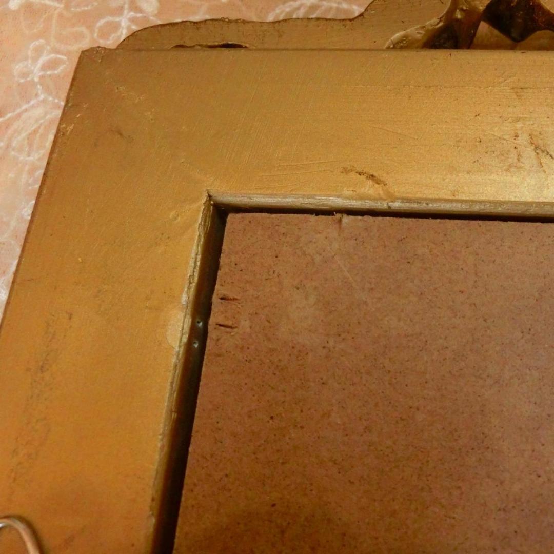 ロココ調ポンパドール夫人の額絵G　アンティークゴールドフレーム キャンバス印刷