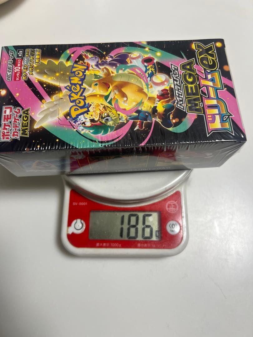 ポケモンカードゲーム MEGAドリームEX 1box シュリンク付き
