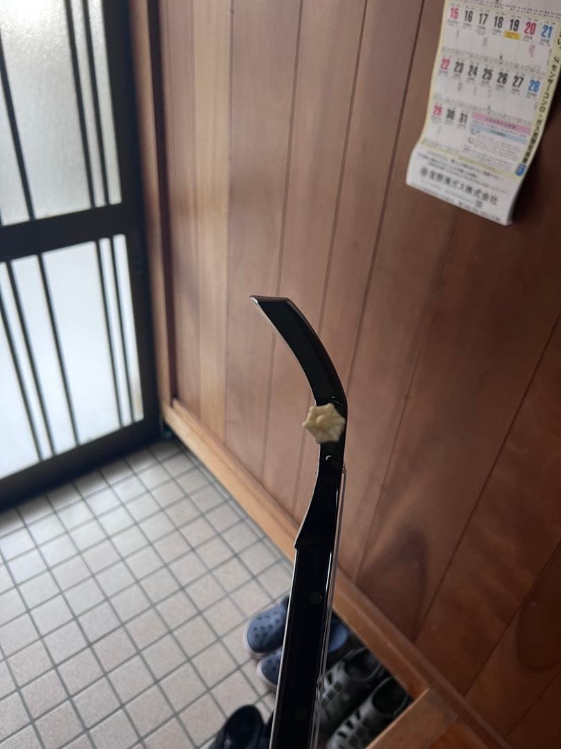 三線本体 木製 3弦 黒