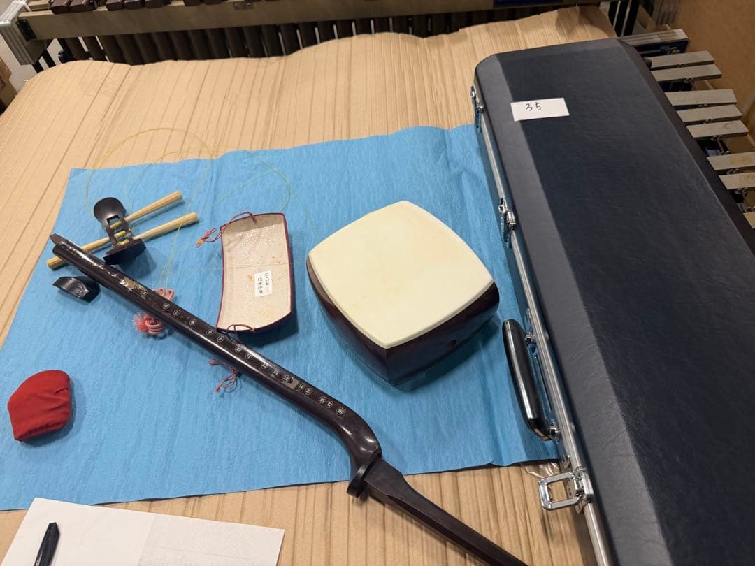 三味線本体と付属品セット