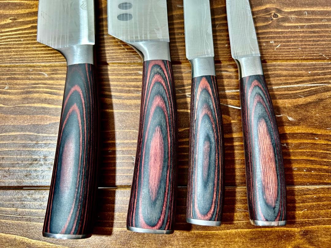 【未使用】三徳包丁 キッチンナイフ 包丁✖4本セット！