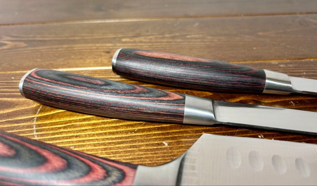 【未使用】三徳包丁 キッチンナイフ 包丁✖4本セット！