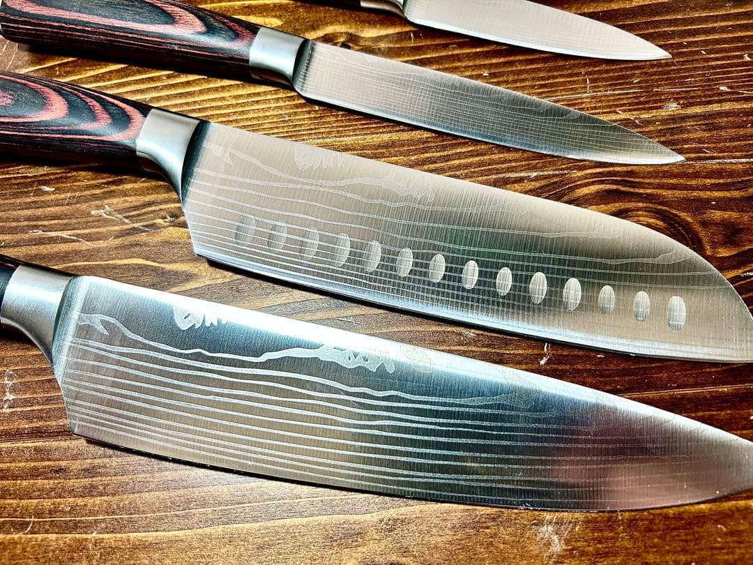 【未使用】三徳包丁 キッチンナイフ 包丁✖4本セット！