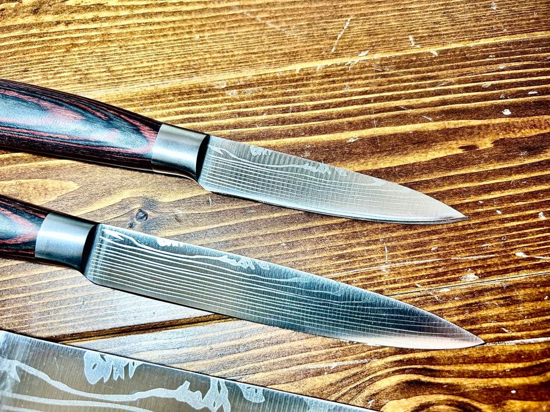 【未使用】三徳包丁 キッチンナイフ 包丁✖4本セット！