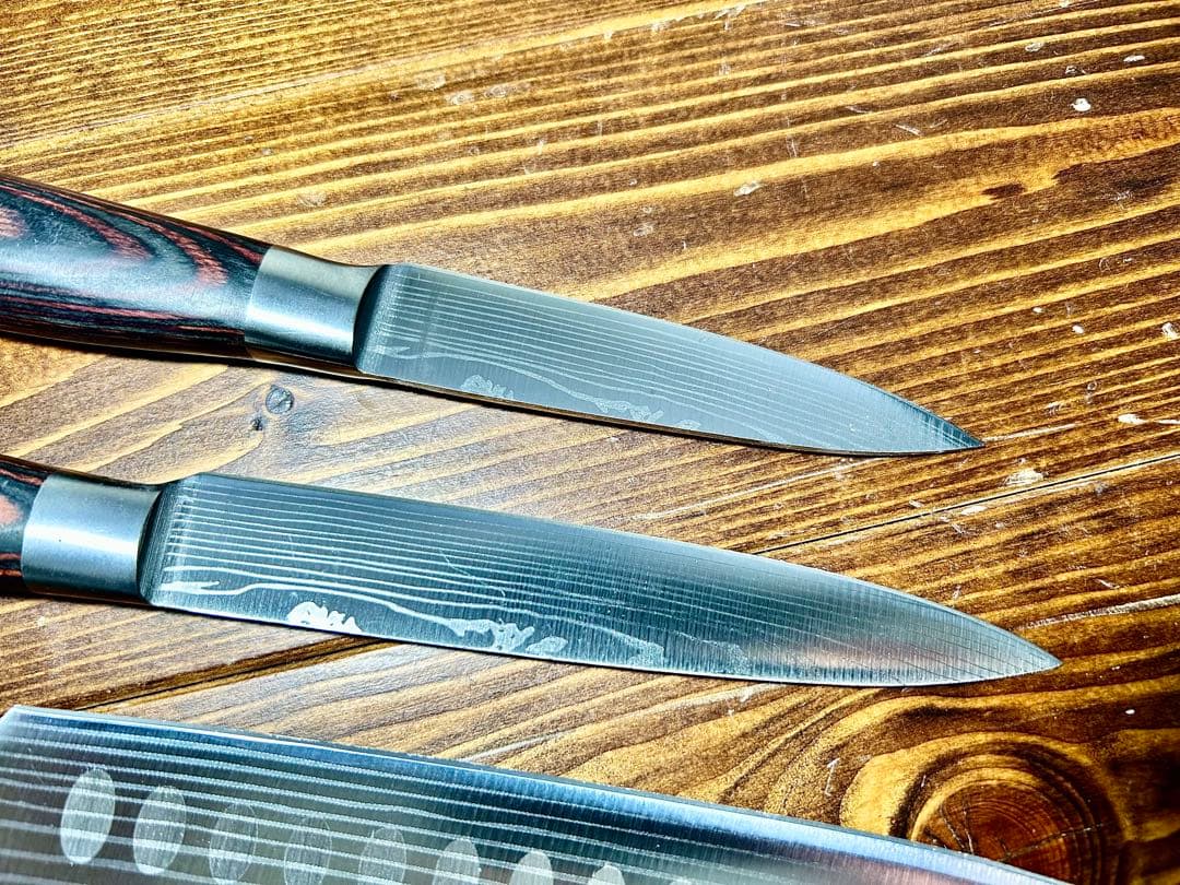 【未使用】三徳包丁 キッチンナイフ 包丁✖4本セット！