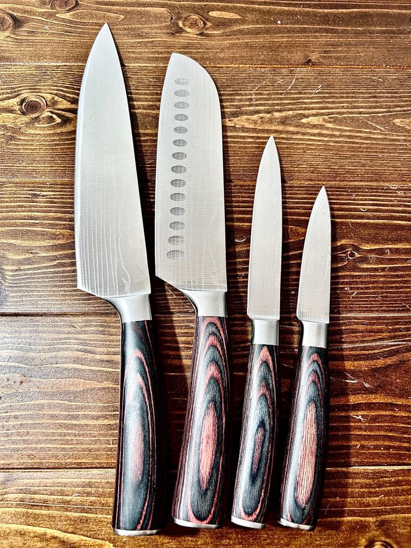 【未使用】三徳包丁 キッチンナイフ 包丁✖4本セット！