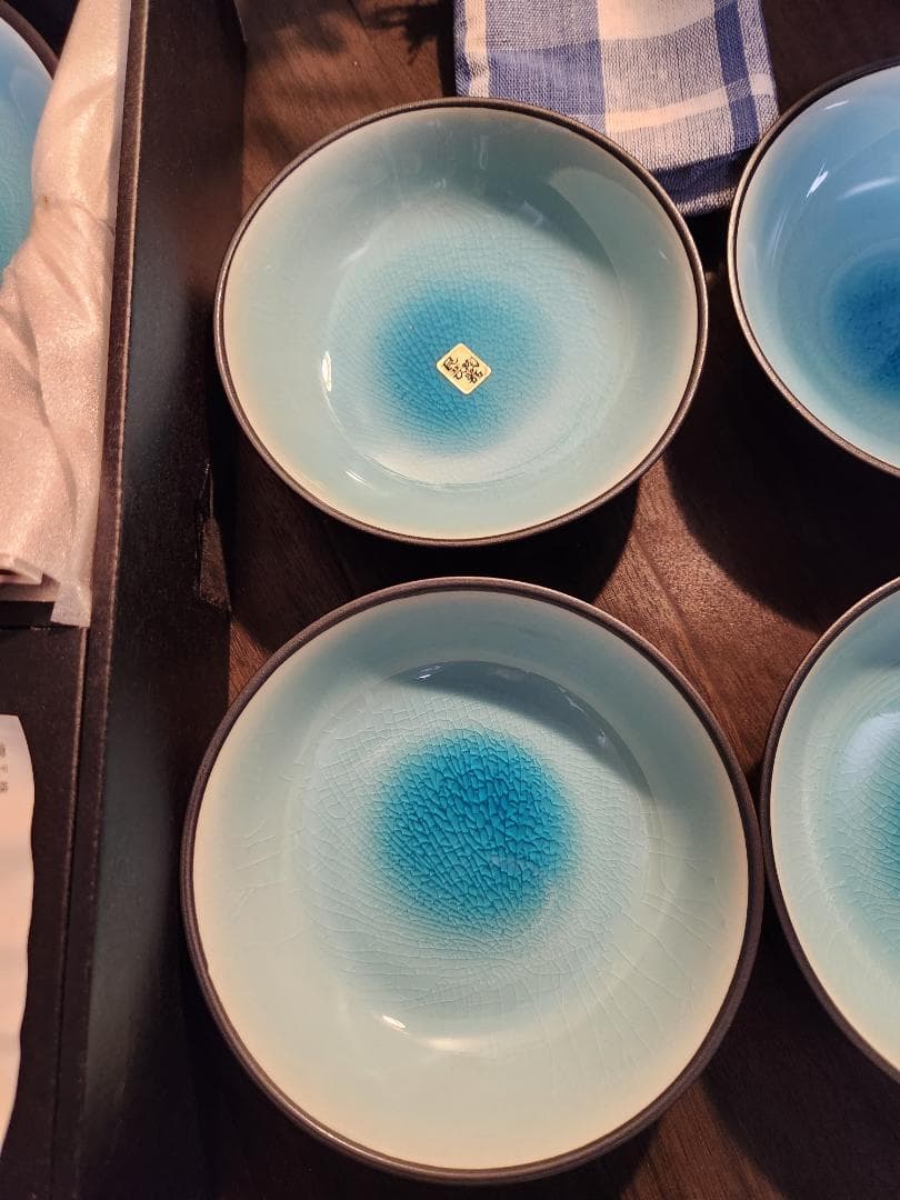 翔川お皿セット インテリア　置物　焼き製品