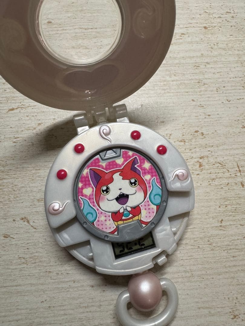 妖怪ウォッチ　ミニチュア　きゃらっち　フミちゃん　メダル付き　バンダイ