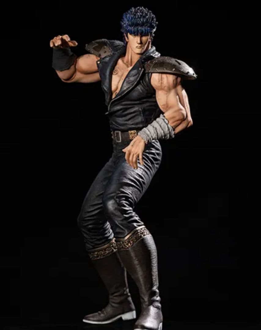 北斗の拳 フィギュア　ケンシロウ　レザージャケットver PVCマテリアル製