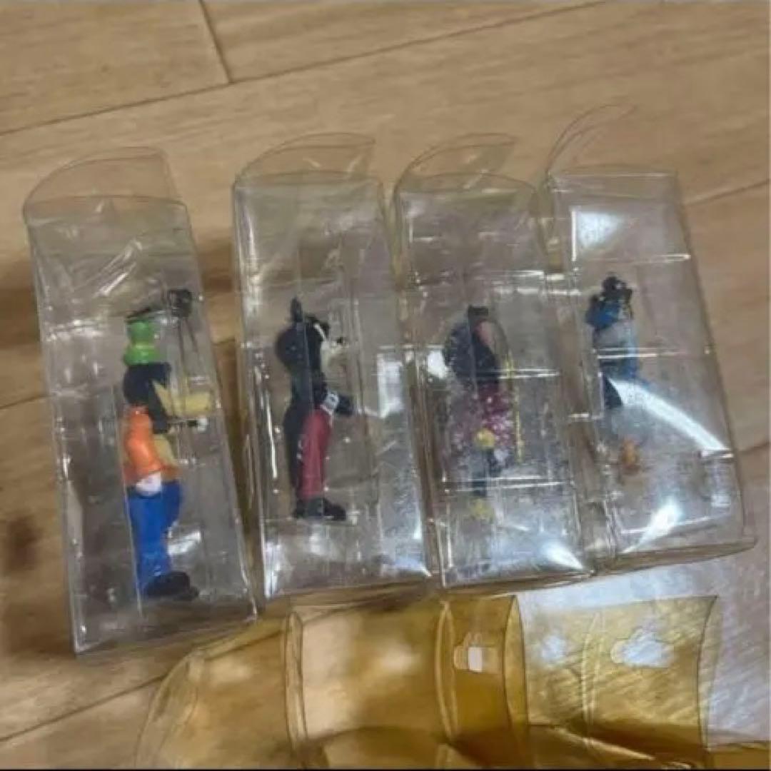 ディズニー　ヴィンテージ　ストラップ 8個セット　フィギュア　ミッキー　ミニー