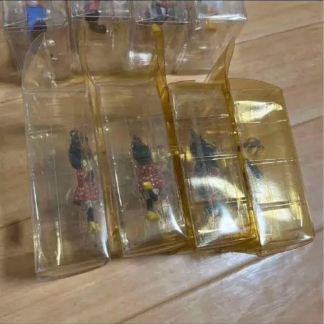 ディズニー　ヴィンテージ　ストラップ 8個セット　フィギュア　ミッキー　ミニー