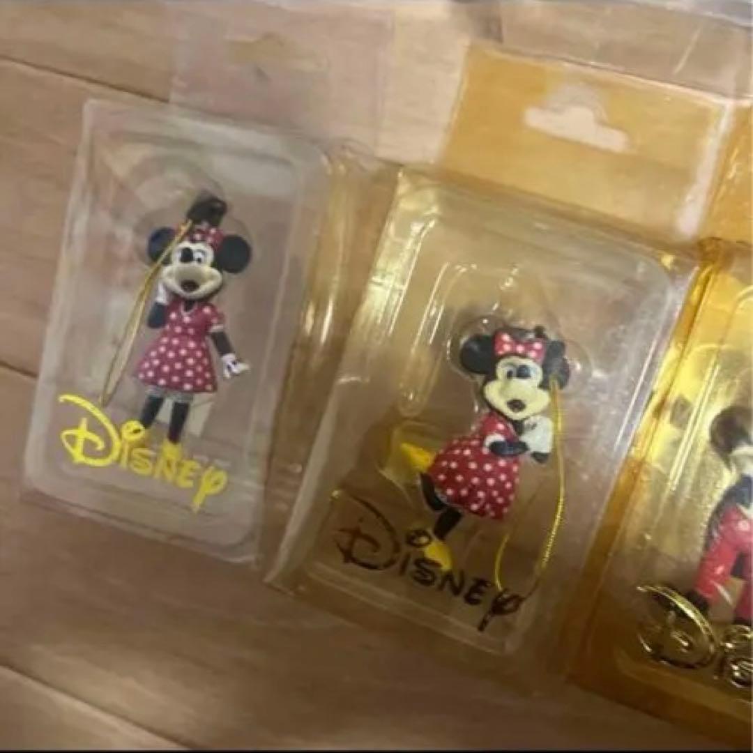 ディズニー　ヴィンテージ　ストラップ 8個セット　フィギュア　ミッキー　ミニー