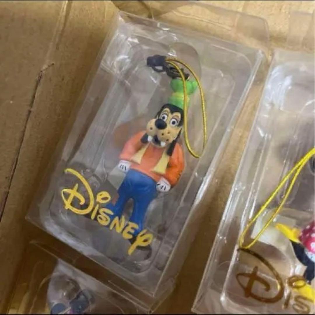 ディズニー　ヴィンテージ　ストラップ 8個セット　フィギュア　ミッキー　ミニー