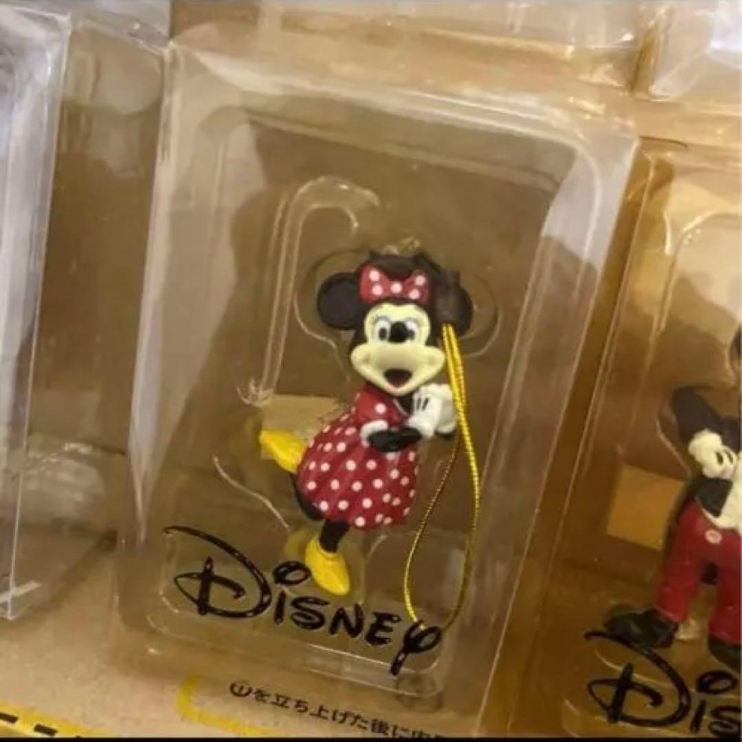ディズニー　ヴィンテージ　ストラップ 8個セット　フィギュア　ミッキー　ミニー